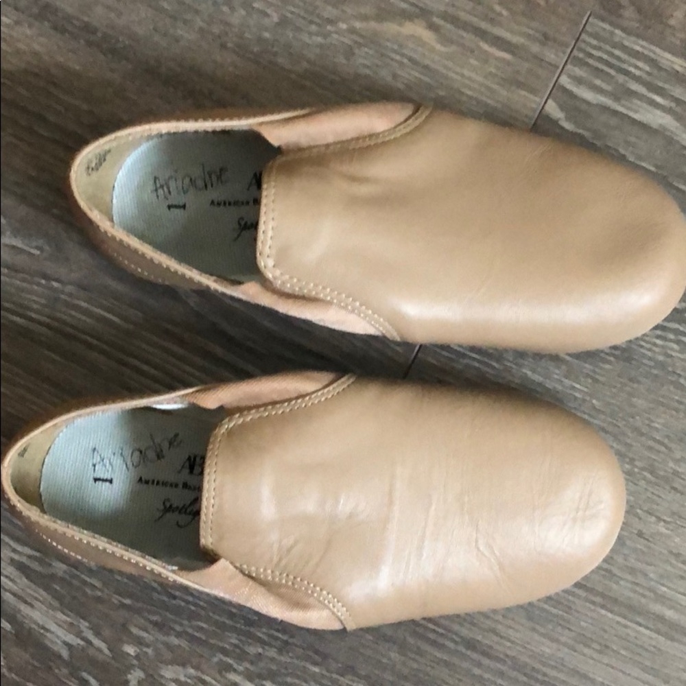 Tan Jazz shoes